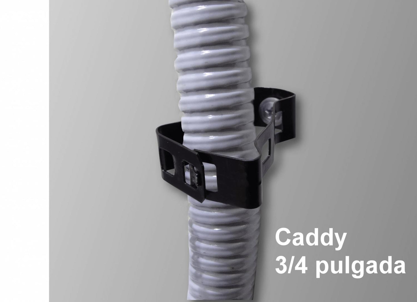 Abrazadera CADDY-1234 para tubos de 1/2 a 3/4 Clickbox