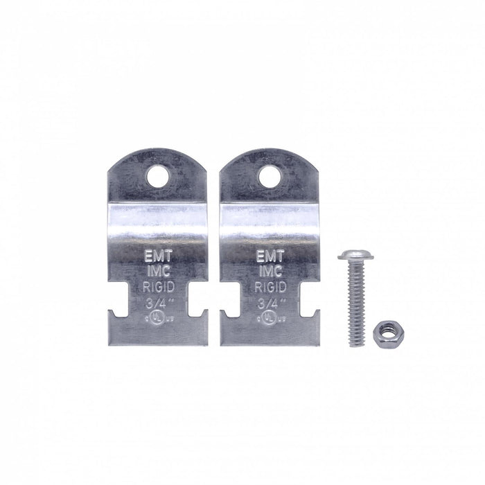 Abrazadera EMT34-RUC para tubo de 3/4" en perfil Clickbox
