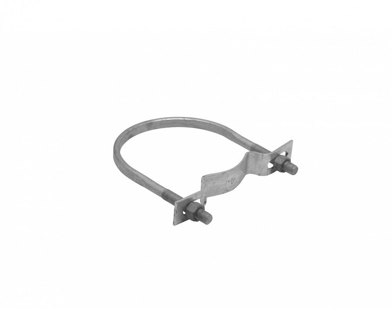Abrazadera Galvanizada para Poste Redondo Clickbox