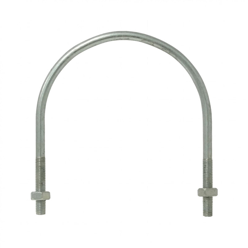 Abrazadera para poste de 105-140mm con 2 tuercas Clickbox