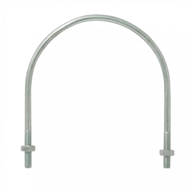 Abrazadera para poste de 137-165mm con 2 tuercas Clickbox