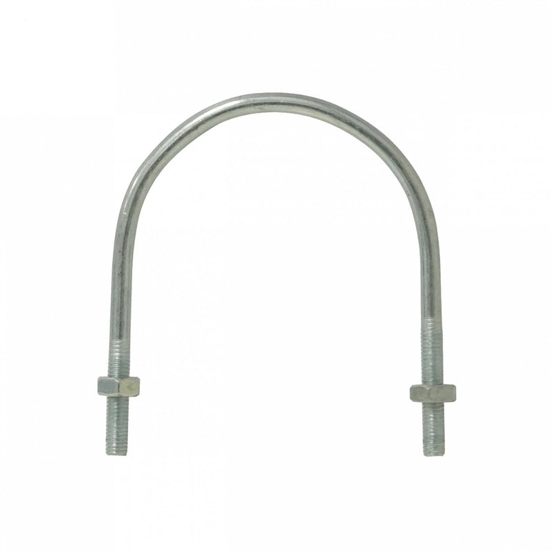 Abrazadera para poste de 70-90mm con 2 tuercas y Clickbox