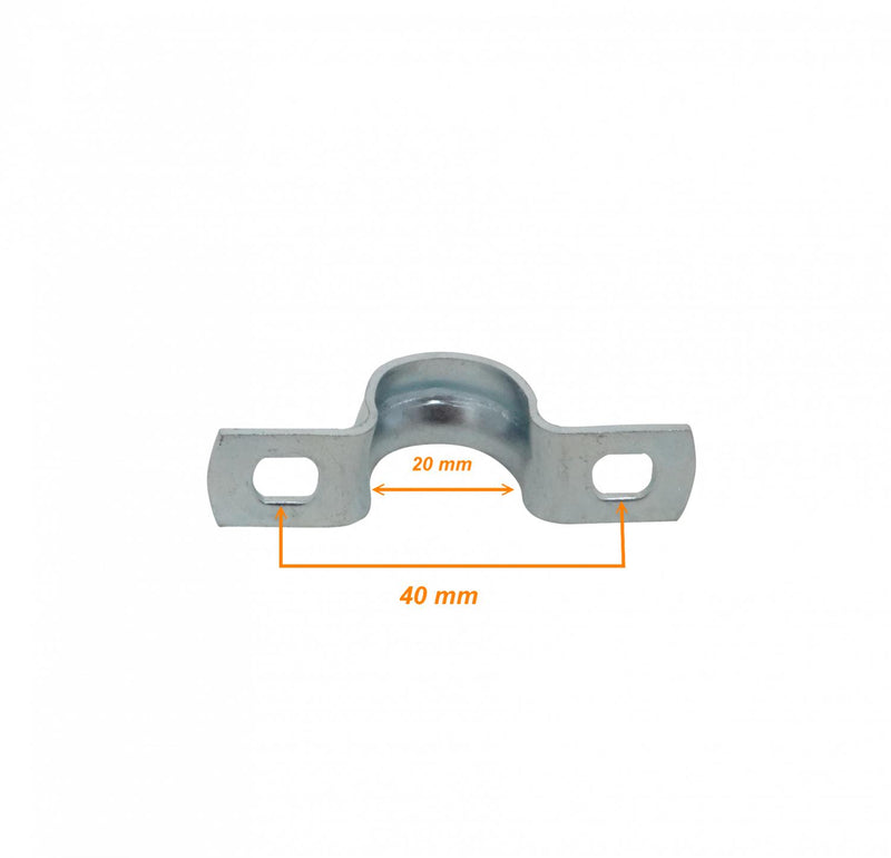 Abrazadera para tubo EMT de 20mm Clickbox