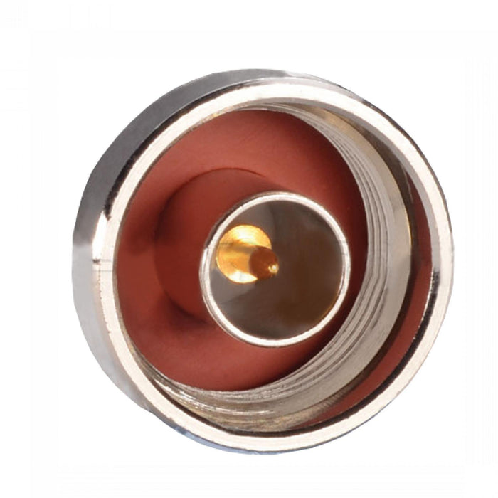 Adaptador coaxial N-Macho a F-Hembra, con Clickbox