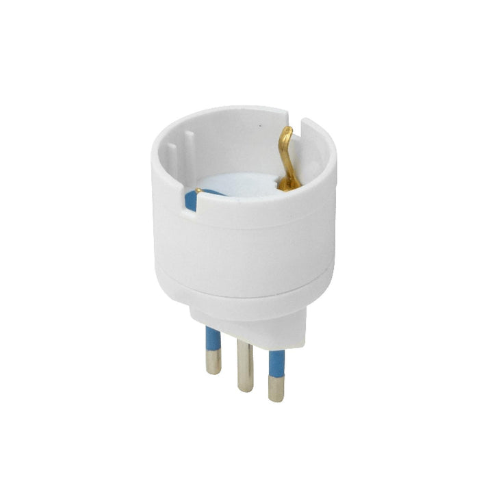 Adaptador Enchufe Tipo Alemán-Chileno Clickbox