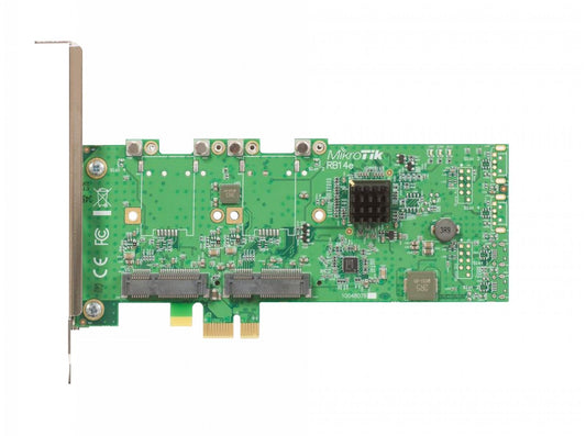 Adaptador PCIe-x1 para 4 miniPCIe en tarjeta Clickbox