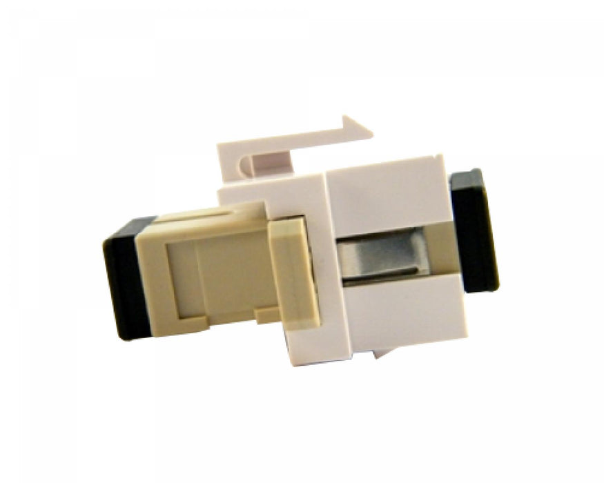 Adaptador SC-SC para Keystone Blanco Clickbox