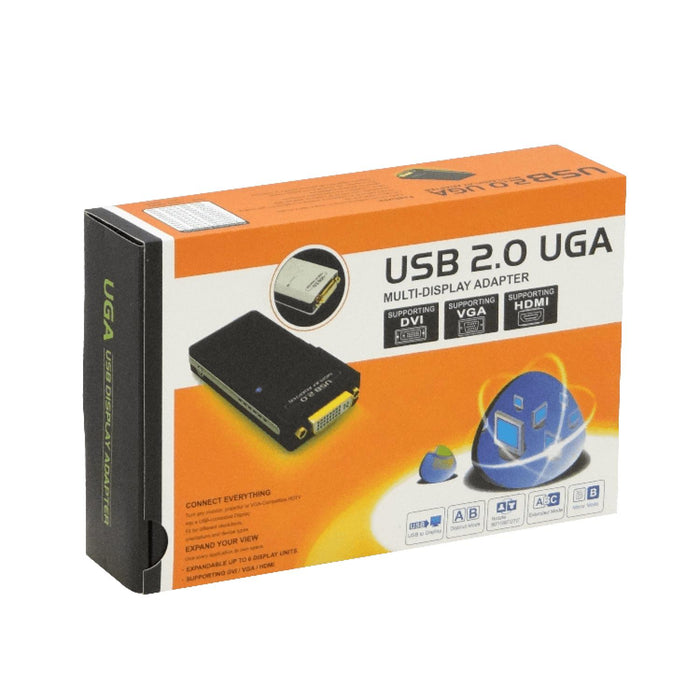 Adaptador USB a DVI 2048x1152-32bit. Clickbox