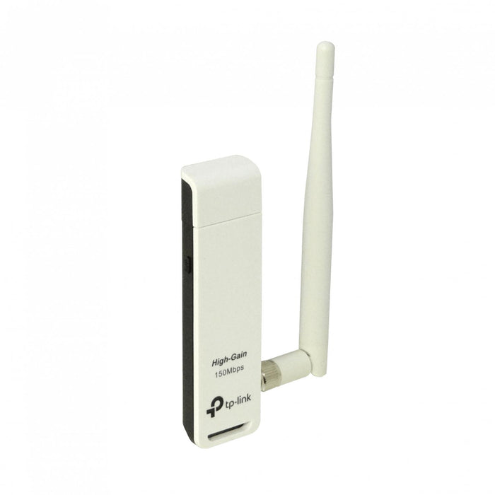 Adaptador USB WiFi TP-LINK 1 antena 4dBi 2,4GHz Clickbox