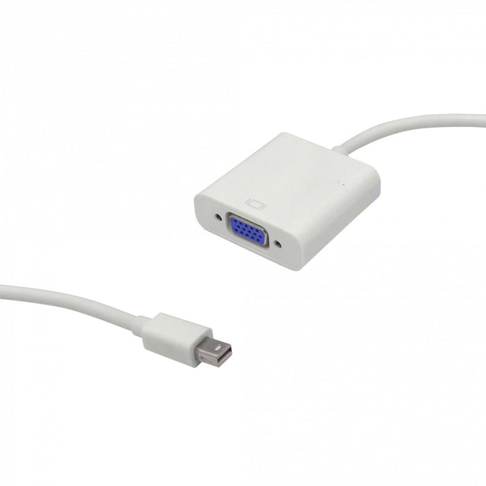 Adaptador VGA a Mini DisplayPort blanco Clickbox