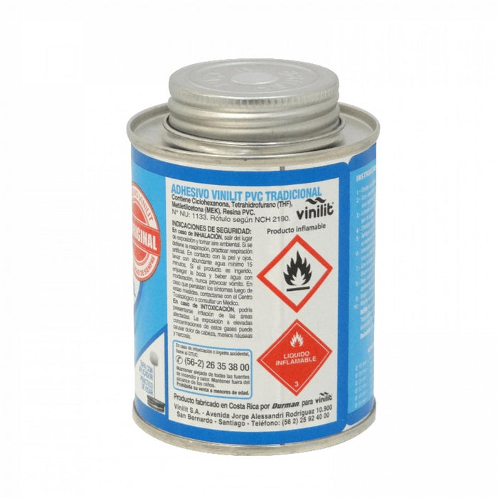 Adhesivo PVC para tubos conduit 240cc Clickbox