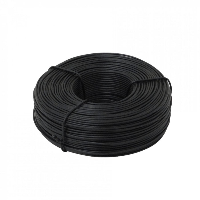 Alambre Lashing Aislado 1,6/0,9mm Negro 1,4kg. Clickbox