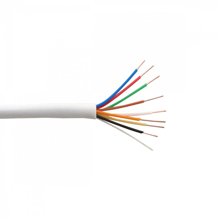 Alambre telefónico redondo 24AWG 4 pares CCA Clickbox