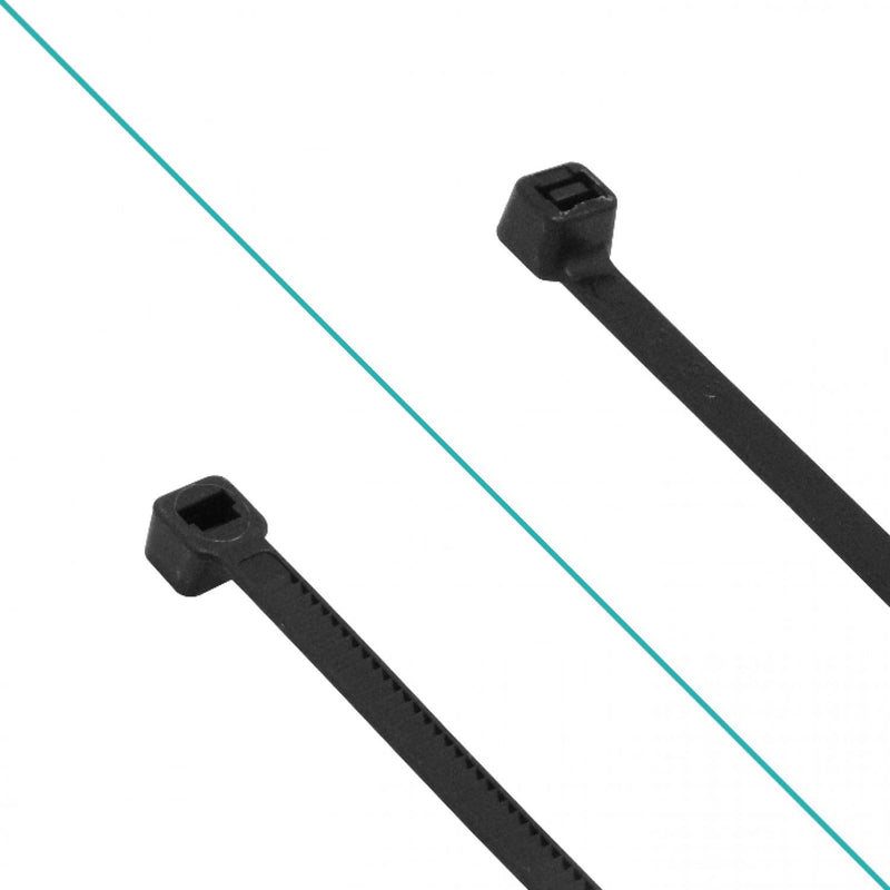 Amarra Plastica Nylon 4.8x200mm Negra 50 Clickbox