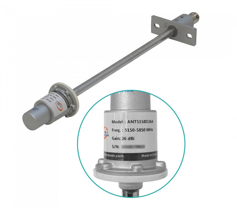 Antena Direccional 26,5dBi 5GHz 5,15-5,85GHz Clickbox