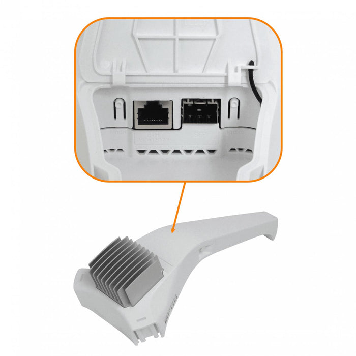 Antena direccional dual 2,4/5GHz 27/18dBi con Clickbox