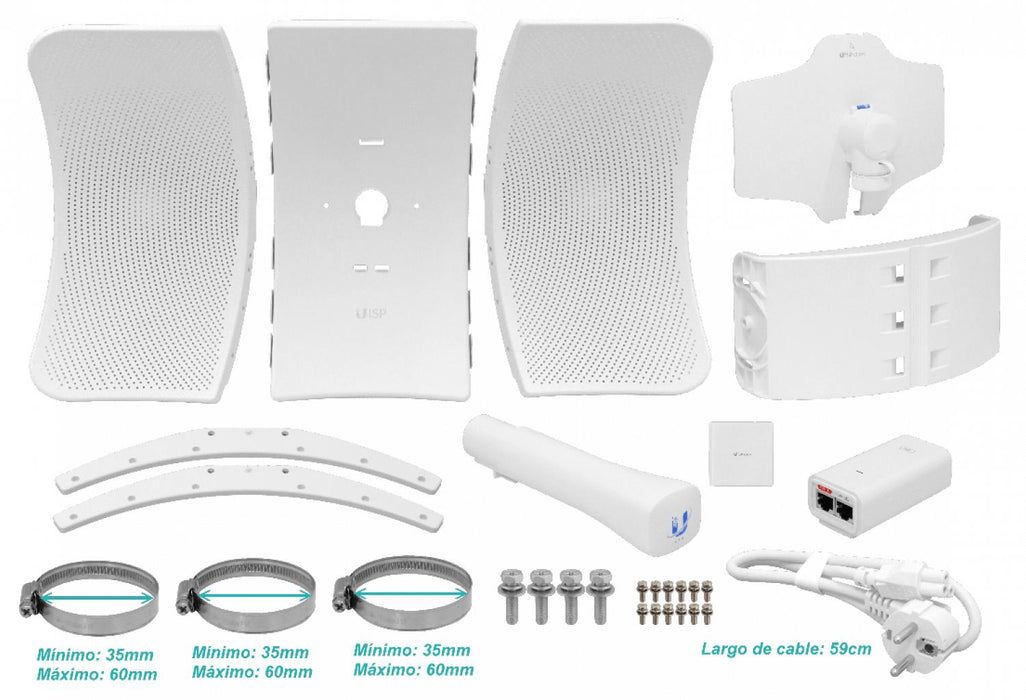Antena Direccional UBIQUITI 29dBi 5,15-5,95GHz Clickbox