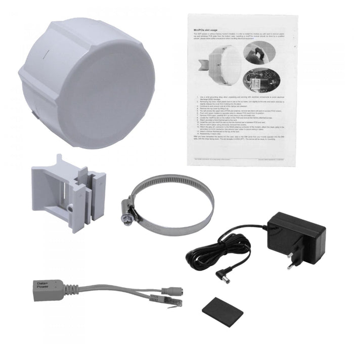 Antena LTE 3G/4G para MikroTik con miniPCIe, 2 Clickbox