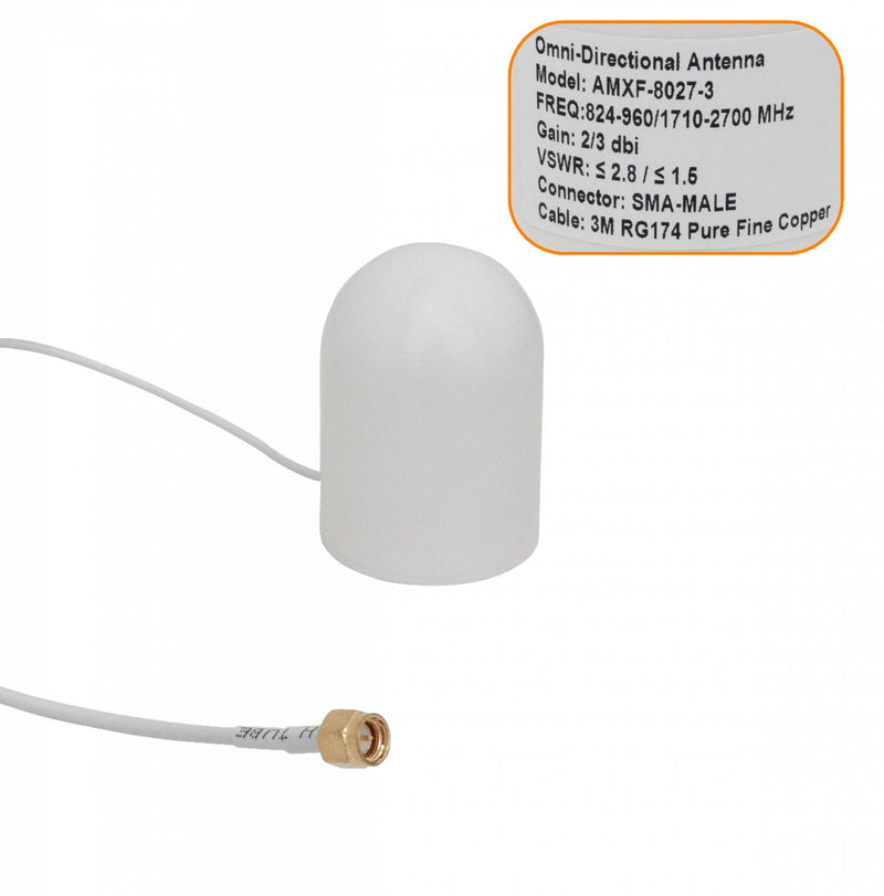 Antena Omnidireccional 2-3dBi Clickbox