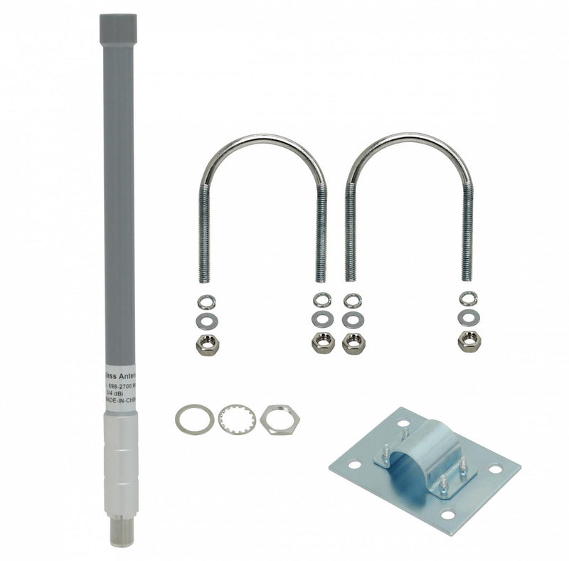 Antena omnidireccional 3/4dBi 698-960MHz Clickbox