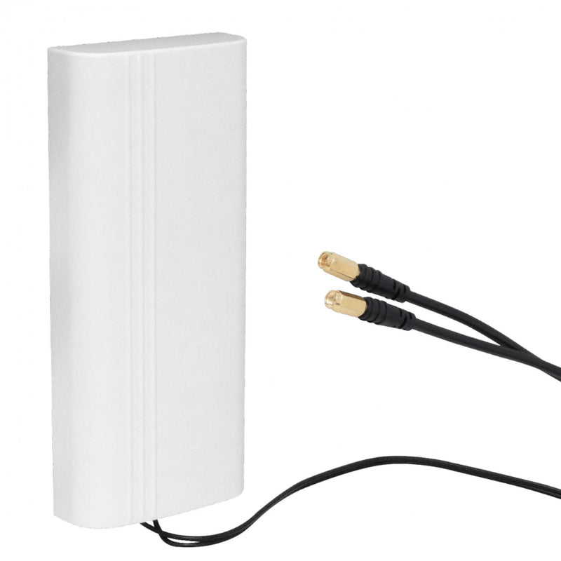 Antena Panel 2x9/12dBi 2-SMA-M/5m Clickbox