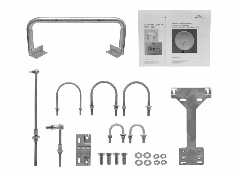 Antena Parabólica 27dBi 2,4GHz-2,7GHz 1200mm 7,3º Clickbox