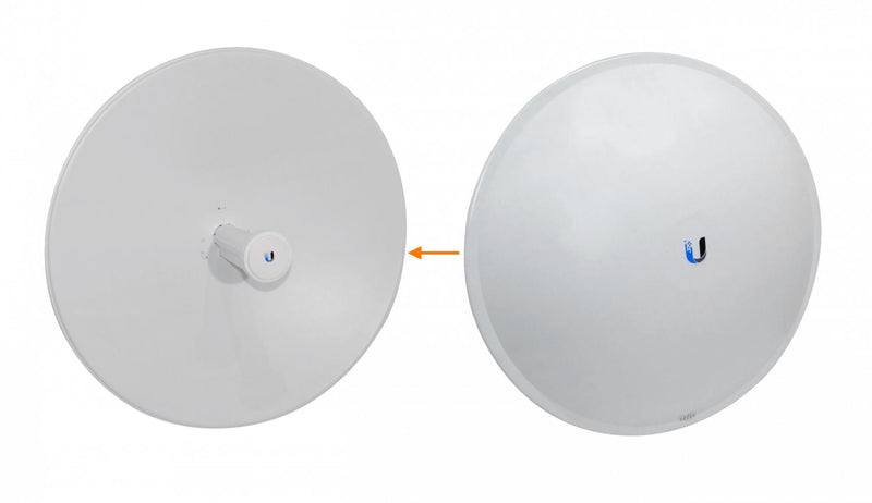 Antena UBIQUITI 500mm 27dBi con Radome Clickbox