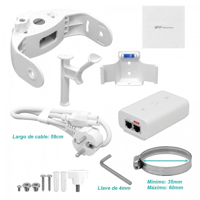 Antena Ubiquiti 5km 41/19dBi 60/5GHz 1-1000 Clickbox