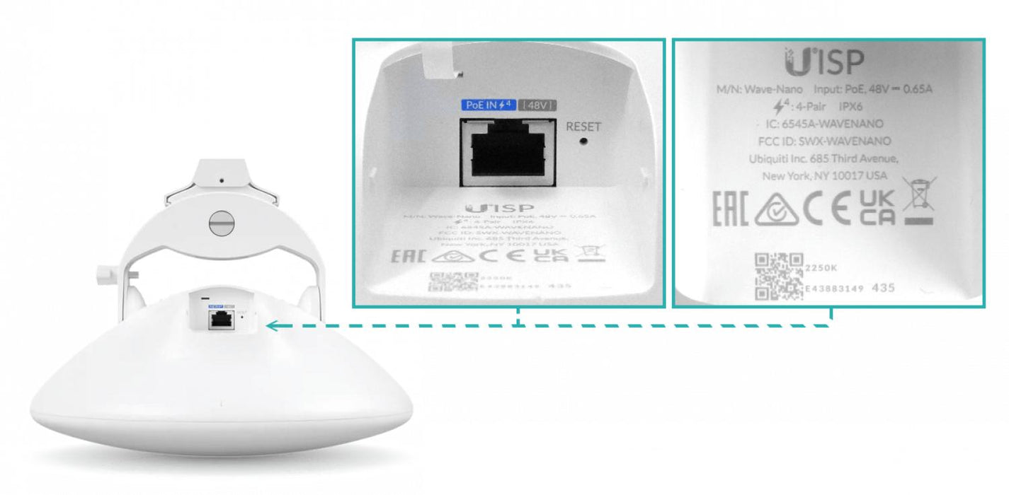 Antena Ubiquiti 5km 41/19dBi 60/5GHz 1-1000 Clickbox