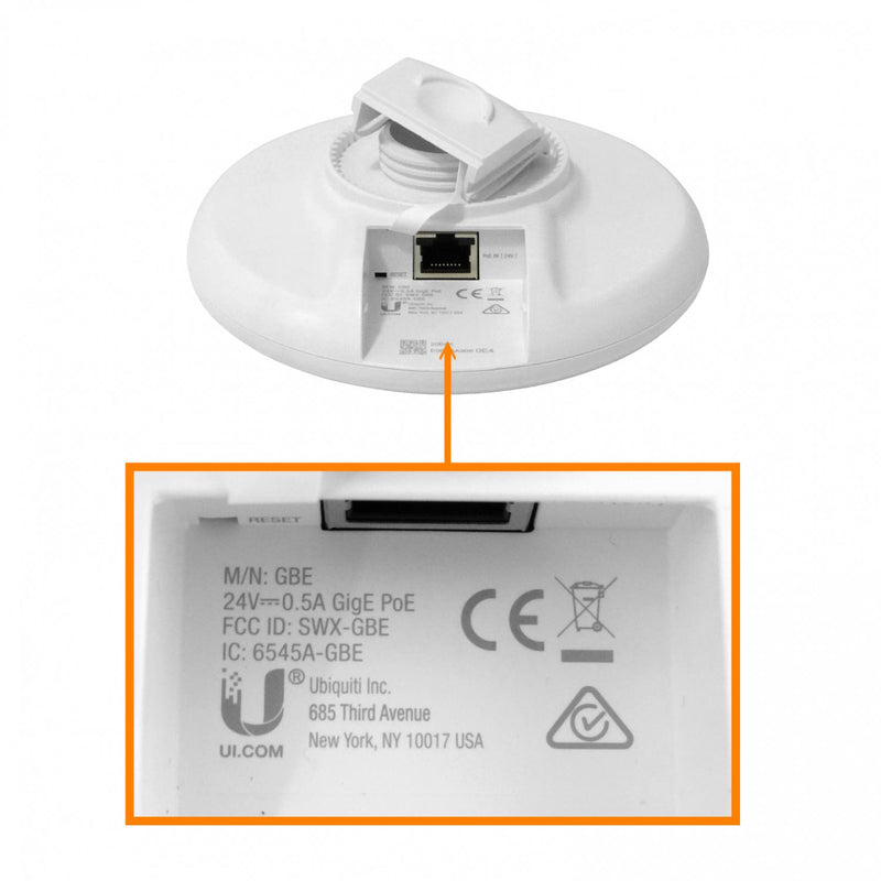 Antena UBIQUITI 60GHz 5GHz 17/10dBi 57-66GHz Clickbox