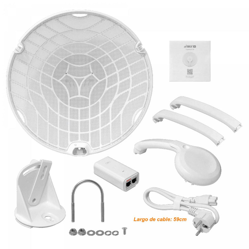Antena UBIQUITI 60GHz 5GHz 38/11dBi 57-66GHz Clickbox