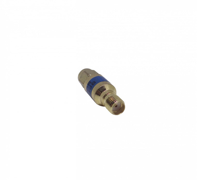 Atenuador RF 3dB 2W 0-6GHz SMA-Macho a Clickbox