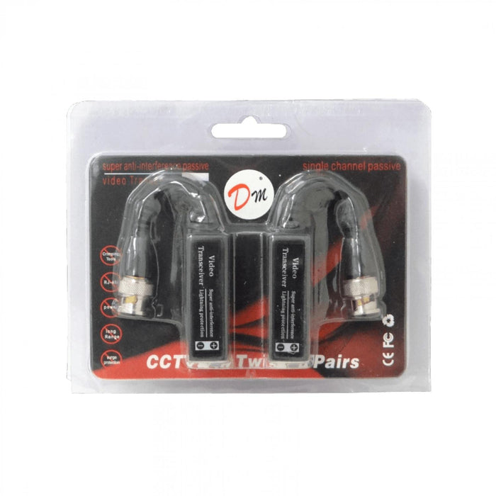 Balun Pasivo para CCTV con Protección Contra Clickbox