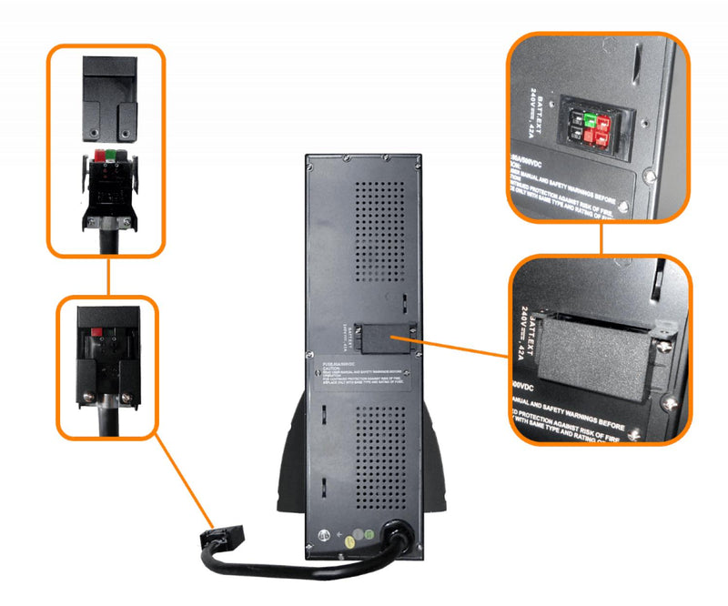 Banco de Baterías CITO 20-BAT 240VDC Clickbox