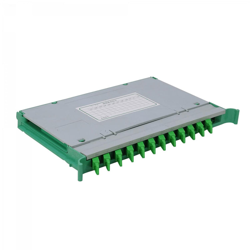 Bandeja 12-E2000/APC para ODF con pigtails-SM y Clickbox