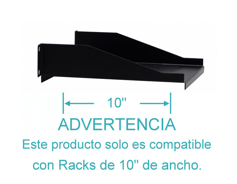 Bandeja de 1U LINKMADE de 10 Pulgadas Angosto y Clickbox