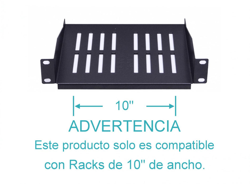 Bandeja de 1U LINKMADE de 10 Pulgadas Angosto y Clickbox