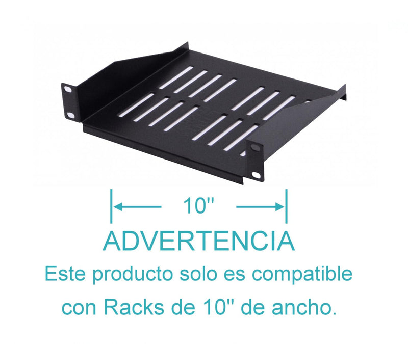 Bandeja de 1U LINKMADE de 10 Pulgadas Angosto y Clickbox