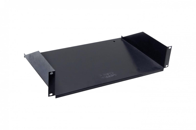 Bandeja para Rack 2U Lisa 30cm Negro Clickbox