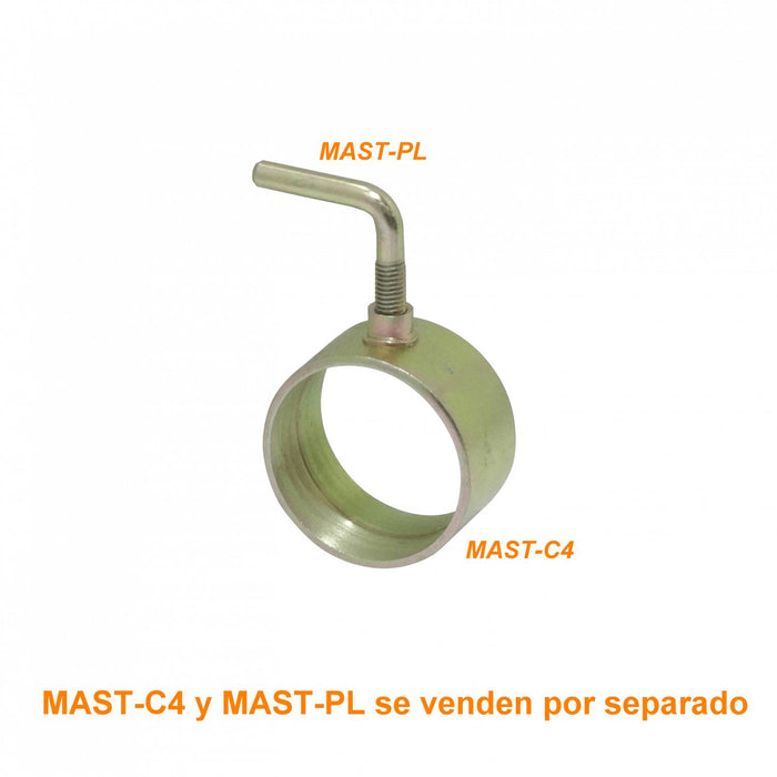Base para fijación de tubo de 51mm Clickbox