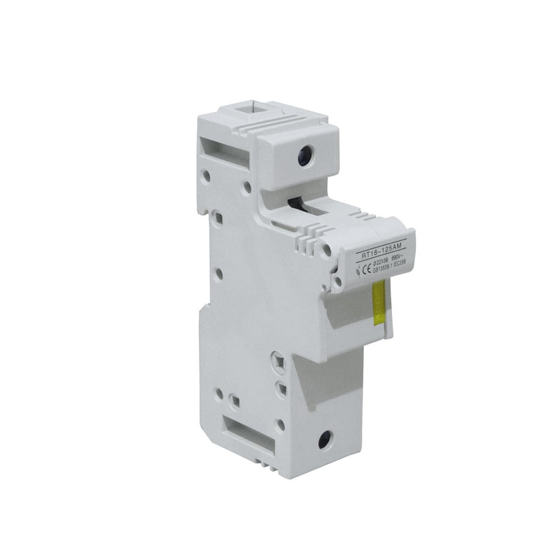 Base para Fusible Cilíndrico 1x125A 22x58mm 690V Clickbox