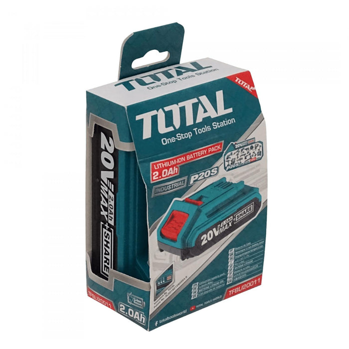 Batería de Litio Recargable 20V 2Ah 40Wh Li-ion Clickbox