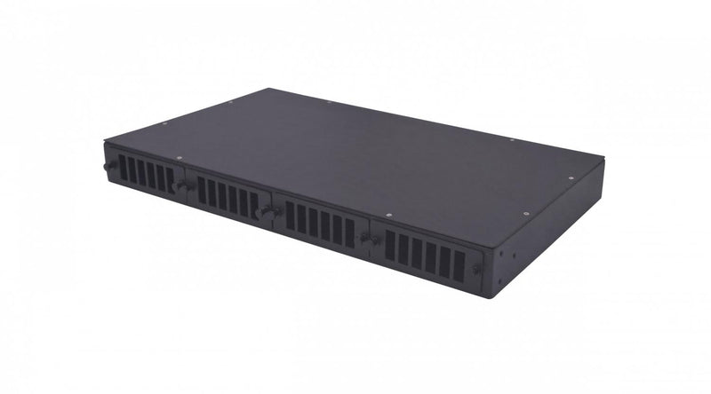 Cabecera de fibra óptica 1U para 96 LC fijas y 48 Clickbox