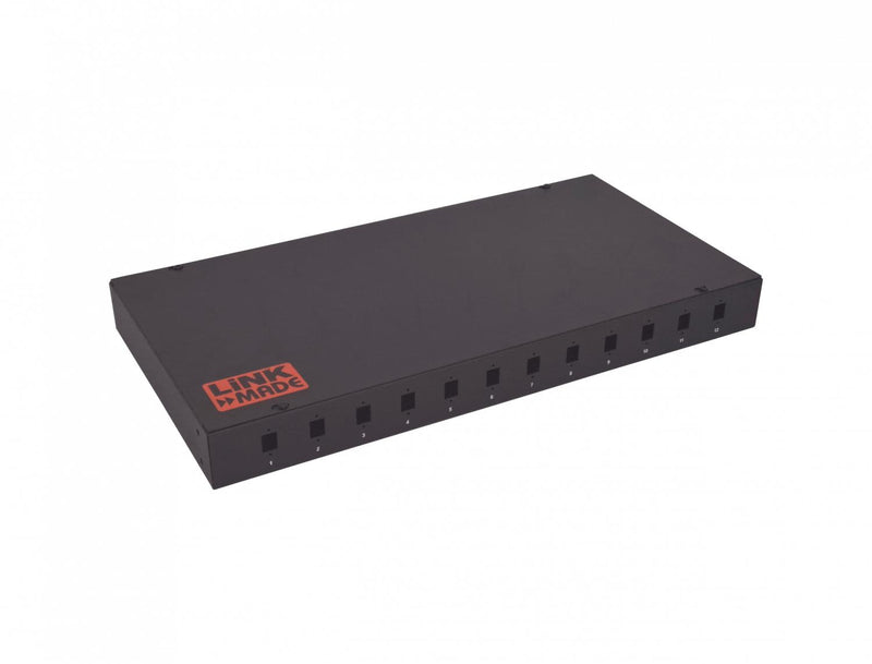 Cabecera Fibra Óptica 24-LC 1U LINKMADE Clickbox