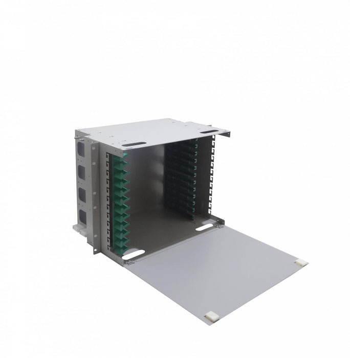 Cabecera metálica para rack de 7U con capacidad Clickbox