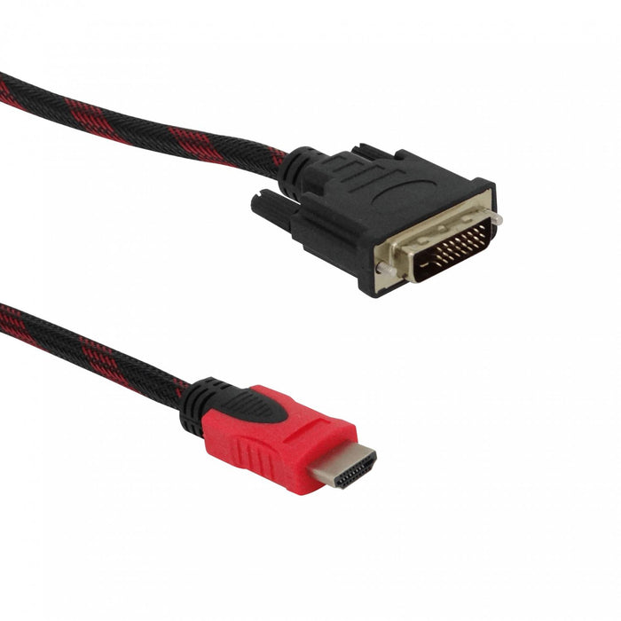 Cable adaptador DVI/D/Single-Macho a HDMI-Macho Clickbox