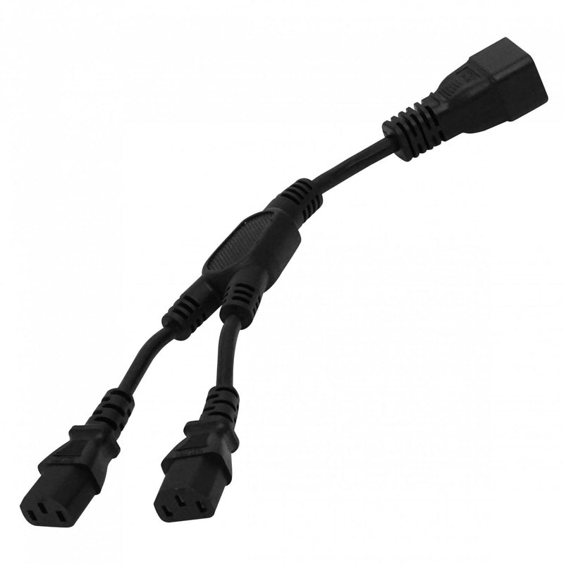 Cable de alimentación C13 a C20 8+5cm Clickbox