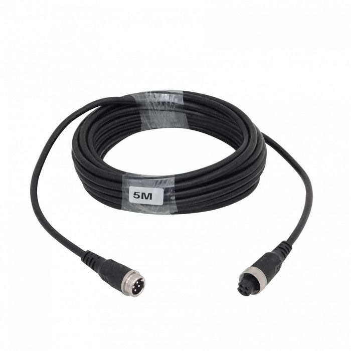 Cable Aviación 5m Macho-Hembra GX12-4 Clickbox