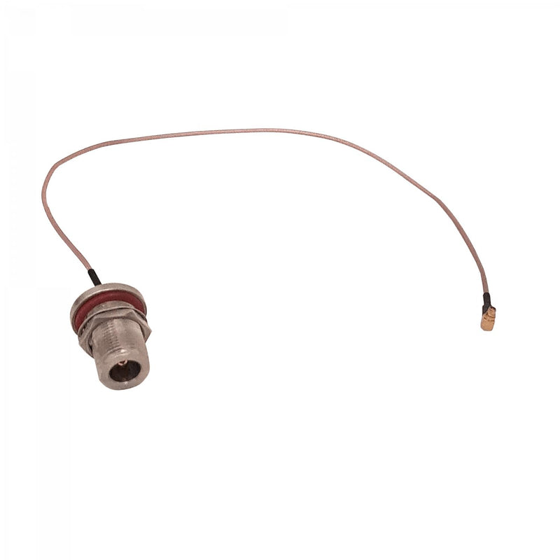 Cable coaxial armado MMCX macho a N hembra Clickbox