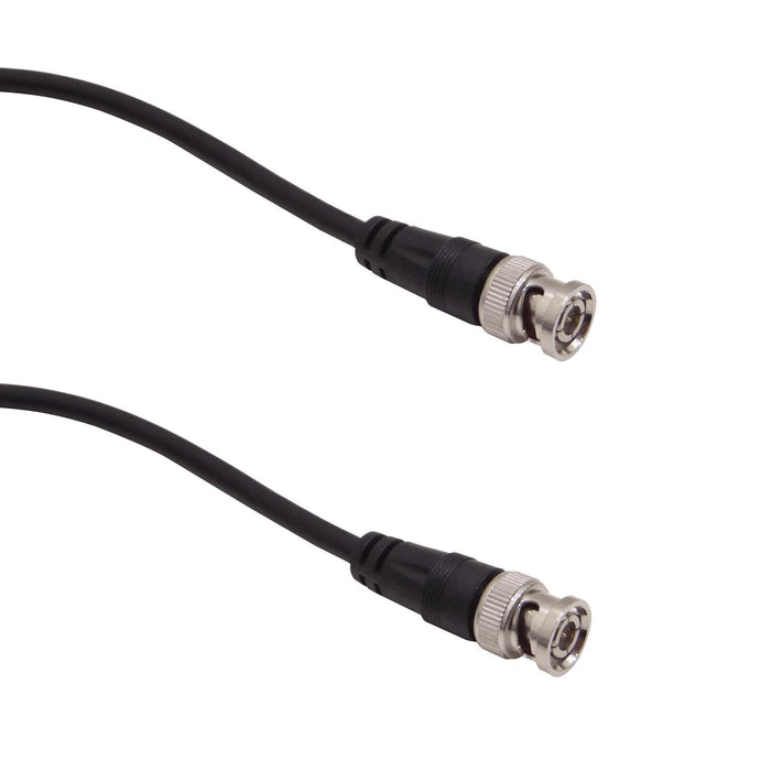Cable Coaxial CCTV 0,5mt BNC-M a BNC-M Negro Clickbox
